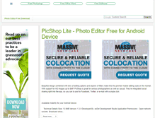 Tablet Screenshot of photo-editor-free-download.com